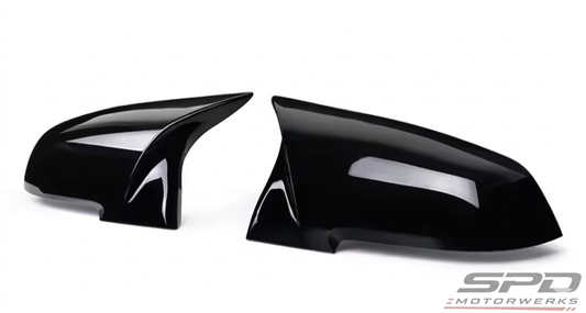 BMW Gloss Black M Style Mirror Covers - F20/F22/F30/F32